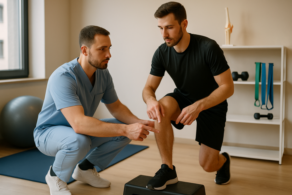 Fizjoterapeuta Kraków: skuteczne terapie bólu kolan po kontuzjach - przewodnik dla pacjentów