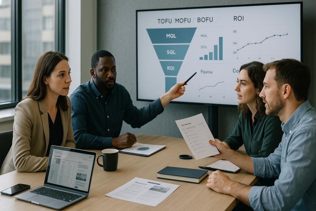 Kampanie reklamowe B2B: budowanie skutecznego lejka sprzedaży i maksymalizacja ROI