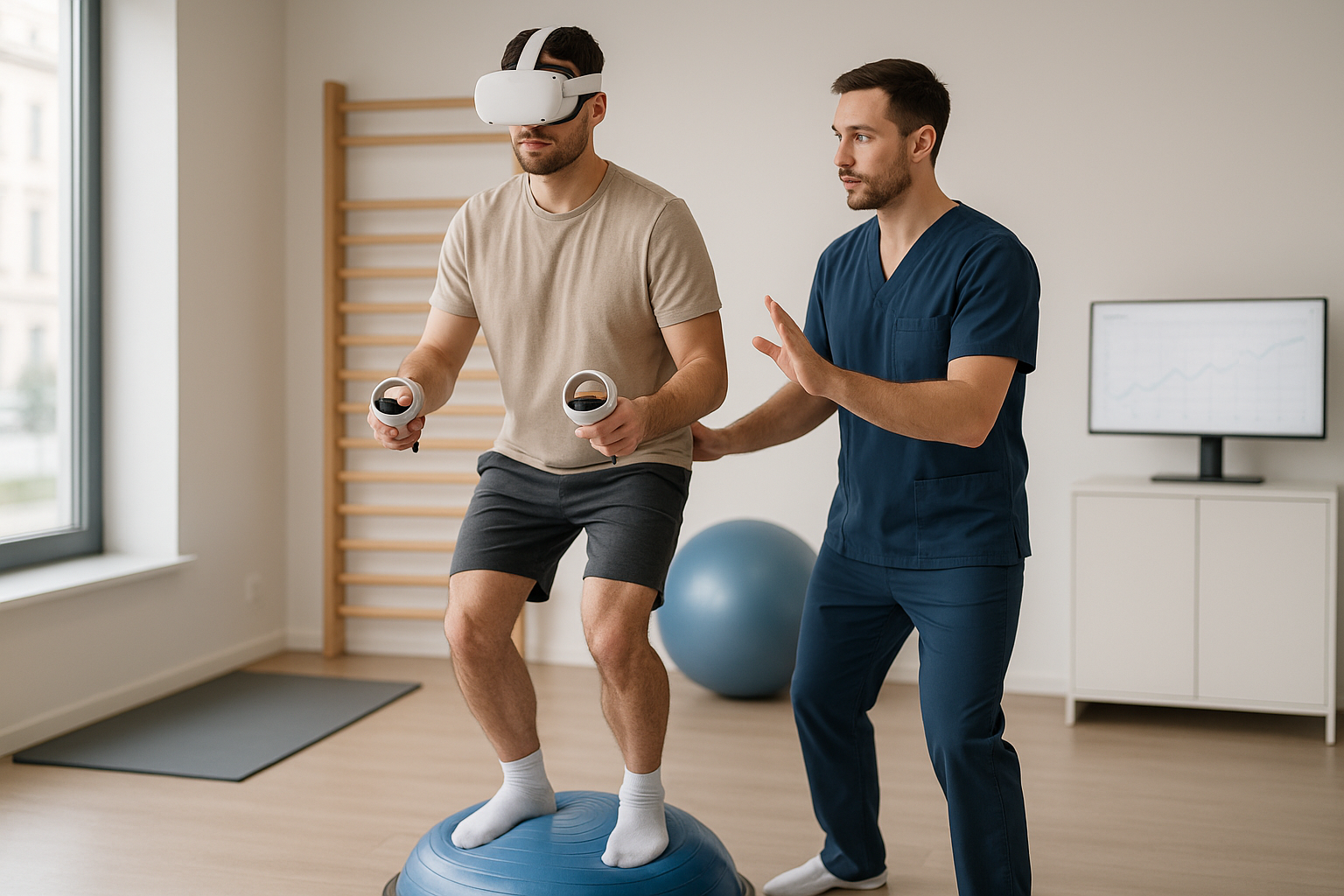 Fizjoterapia Kraków: rehabilitacja z wykorzystaniem technologii VR – innowacja w leczeniu bólu i urazów