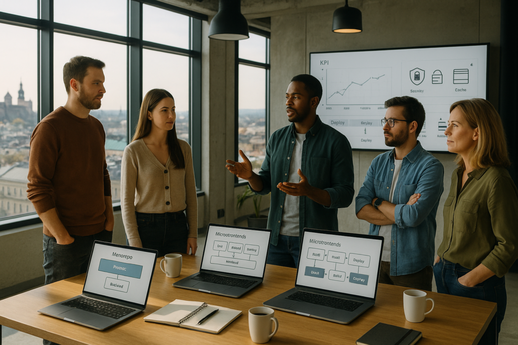 Software House Kraków: monorepo i mikrofrontendy jako klucz do szybkiego i bezpiecznego skalowania produktu