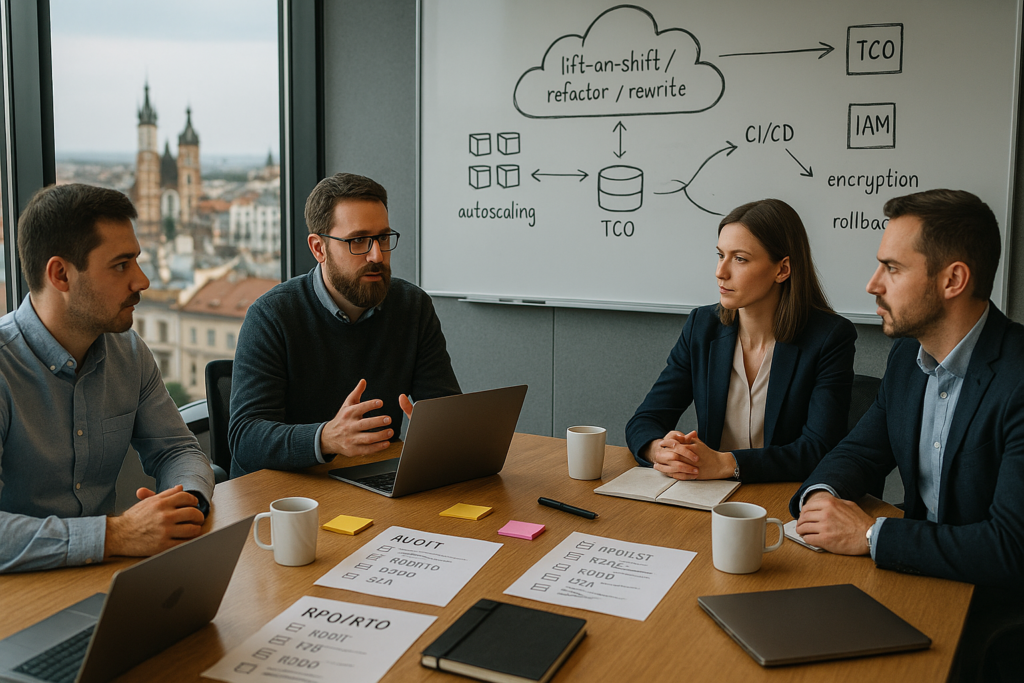 Software House Kraków: migracja aplikacji do chmury – planowanie, koszty i zarządzanie ryzykiem