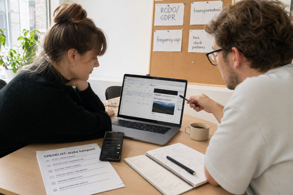 Agencja kreatywna a etyka kampanii: budowanie zaufania i transparentności w reklamie online