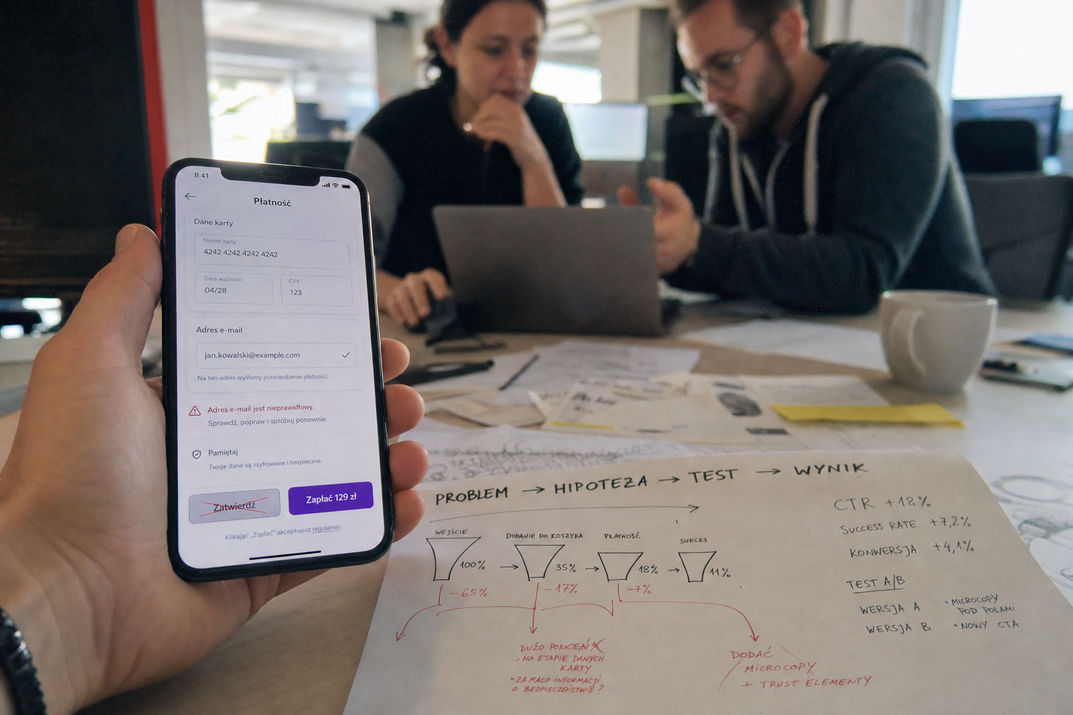 Moja droga do UX writing w aplikacjach mobilnych: jak dopracowałem interfejs i treści, by zwiększyć użyteczność i konwersje